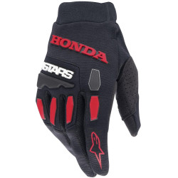 Rukavice FULL BORE HONDA kolekce, ALPINESTARS (černá/červená) 2024