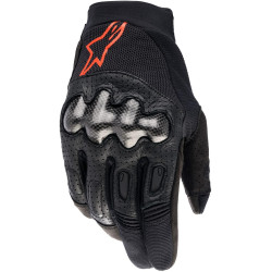 Rukavice MEGAWATT 2, ALPINESTARS (černá/červená fluo) 2024