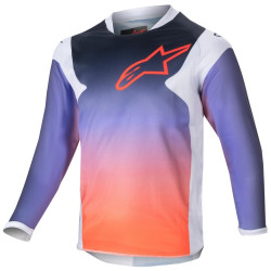 Dres RACER HOEN KIDS, ALPINESTARS, dětský (světle šedá/gradient/černá)