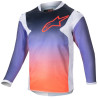 Dres RACER HOEN KIDS, ALPINESTARS, dětský (světle šedá/gradient/černá) 2024