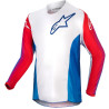 Dres RACER PNEUMA, ALPINESTARS, dětský (bílá/modrá/červená) 2024