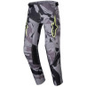 Kalhoty RACER TACTICAL, ALPINESTARS, dětské (šedá camo/žlutá fluo/černá) 2024