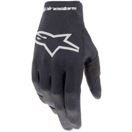 Rukavice RADAR, ALPINESTARS, dětské (černá/stříbrná) 2024
