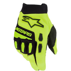 Rukavice FULL BORE, ALPINESTARS, dětské (žlutá fluo/černá) 2024