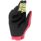Rukavice FULL BORE, ALPINESTARS, dětské (světle modrá/červená/žlutá fluo/černá) 2024