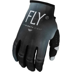 Rukavice KINETIC PRODIGY, FLY RACING - USA 2024 dětské (černá/šedá)