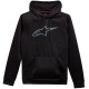 Mikina INCEPTION ATHLETIC HOODIE, ALPINESTARS (černá)