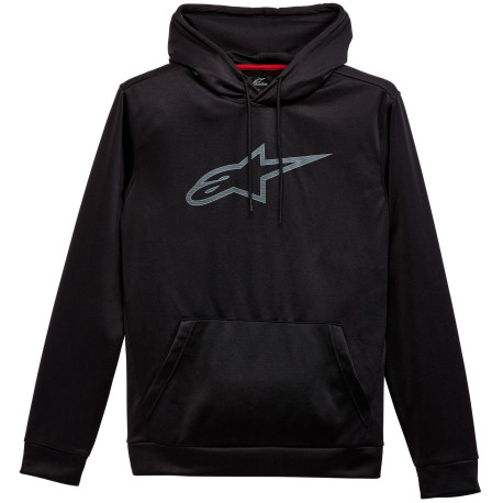 Mikina INCEPTION ATHLETIC HOODIE, ALPINESTARS (černá)