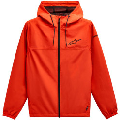 Bunda TREQ WINDBRAKER, ALPINESTARS (červená fluo/černá)