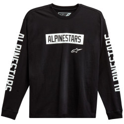 Triko FACE OFF TEE, ALPINESTARS (černá/bílá)