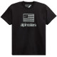Triko FLAG TEE, ALPINESTARS (černá/bílá)