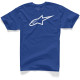 Triko AGELESS CLASSIC TEE, ALPINESTARS (modrá/bílá)