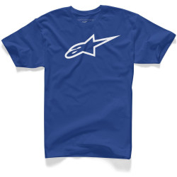 Triko AGELESS CLASSIC TEE, ALPINESTARS (modrá/bílá)