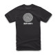 Triko REAL SPIRAL TEE, ALPINESTARS (černá/bílá)