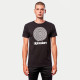 Triko REAL SPIRAL TEE, ALPINESTARS (černá/bílá)