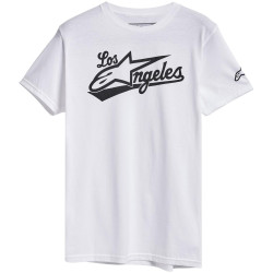Triko LOS ANGELES TEE, ALPINESTARS (bílá)