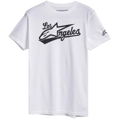 Triko LOS ANGELES TEE, ALPINESTARS (bílá)