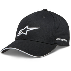 Kšiltovka ROSTRUM HAT, ALPINESTARS (černá/bílá)