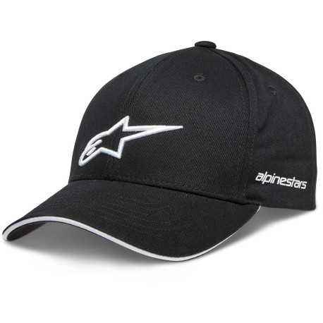 Kšiltovka ROSTRUM HAT, ALPINESTARS (černá/bílá)