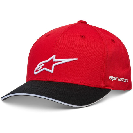 Kšiltovka ROSTRUM HAT, ALPINESTARS (červená/černá)