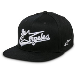 Kšiltovka LOS ANGELES HAT, ALPINESTARS (černá/bílá)