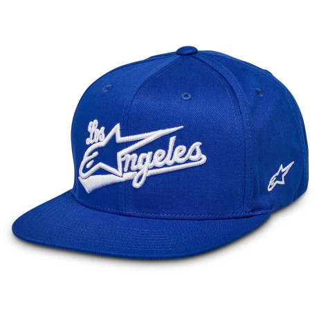 Kšiltovka LOS ANGELES HAT, ALPINESTARS (modrá/bílá)