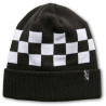 čepice CHECKED BEANIE, ALPINESTARS (černá/bílá)