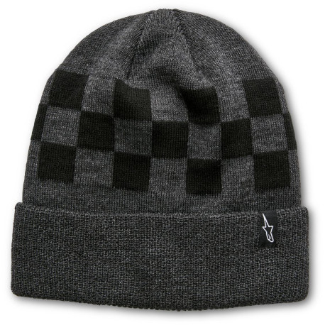 čepice CHECKED BEANIE, ALPINESTARS (šedá/černá)