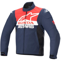 Bunda SMX WATERPROOF HONDA kolekce, ALPINESTARS (modrá/černá/červená/bílá) 2024
