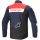Bunda SMX WATERPROOF HONDA kolekce, ALPINESTARS (modrá/černá/červená/bílá) 2024