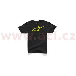 Triko AGELESS krátký rukáv, ALPINESTARS (černé/žluté)