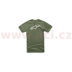 Triko AGELESS krátký rukáv, ALPINESTARS (zelené/bílé)