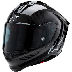 Přilba SUPERTECH R-10 SOLID, ALPINESTARS (lesklý karbon/matný karbon) 2024