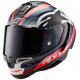 Přilba SUPERTECH R-10 TEAM, ALPINESTARS (matný karbon/červená fluo/modrá/bílá) 2024