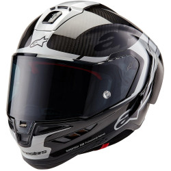 Přilba SUPERTECH R-10 ELEMENT, ALPINESTARS (karbon/stříbrná/černá) 2024