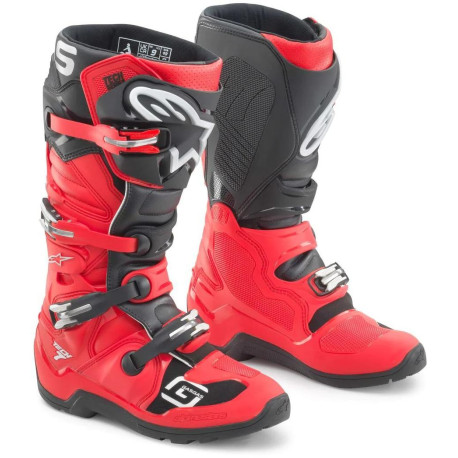 Boty ALPINESTARS TECH 7 EXC, GASGAS (černá/červená) 2024