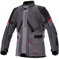 Bunda MONTEIRA DRYSTAR XF, ALPINESTARS (tmavě šedá/černá/červená) 2024