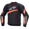 Bunda T-GP PLUS R 4, ALPINESTARS (černá/červená fluo) 2024