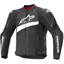 Bunda T-GP PLUS R 4 AIRFLOW, ALPINESTARS (černá/bílá) 2026