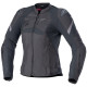 Bunda STELLA T-GP PLUS R 4, ALPINESTARS (černá/černá) 2024