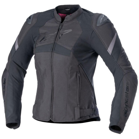 Bunda STELLA T-GP PLUS R 4, ALPINESTARS (černá/černá) 2024