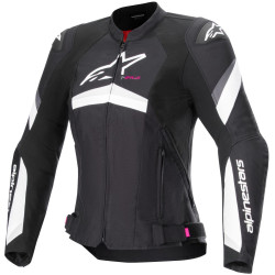 Bunda STELLA T-GP PLUS R 4, ALPINESTARS, dámská (černá/bílá) 2026