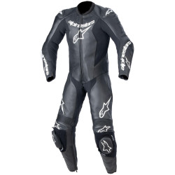 Jednodílná kombinéza GP PLUS 2, ALPINESTARS, dětská (černá/bílá) 2026