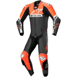 Jednodílná kombinéza MISSILE 2 WARD, ALPINESTARS (černá/červená fluo/bílá) 2026