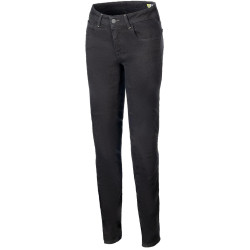 Kalhoty DAISY 3 DENIM, ALPINESTARS, dámské (sepraná černá) 2024