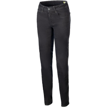 Kalhoty DAISY 3 DENIM, ALPINESTARS, dámské (sepraná černá) 2024
