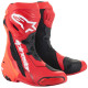 Boty SUPERTECH R, ALPINESTARS (červená fluo/červená) 2024