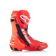 Boty SUPERTECH R, ALPINESTARS (červená fluo/červená) 2024
