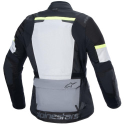 Bunda ANDES AIR DRYSTAR, ALPINESTARS (světle šedá/tmavě šedá/černá/žlutá fluo) 2026