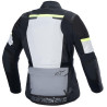 Bunda ANDES AIR DRYSTAR, ALPINESTARS (světle šedá/tmavě šedá/černá/žlutá fluo) 2024
